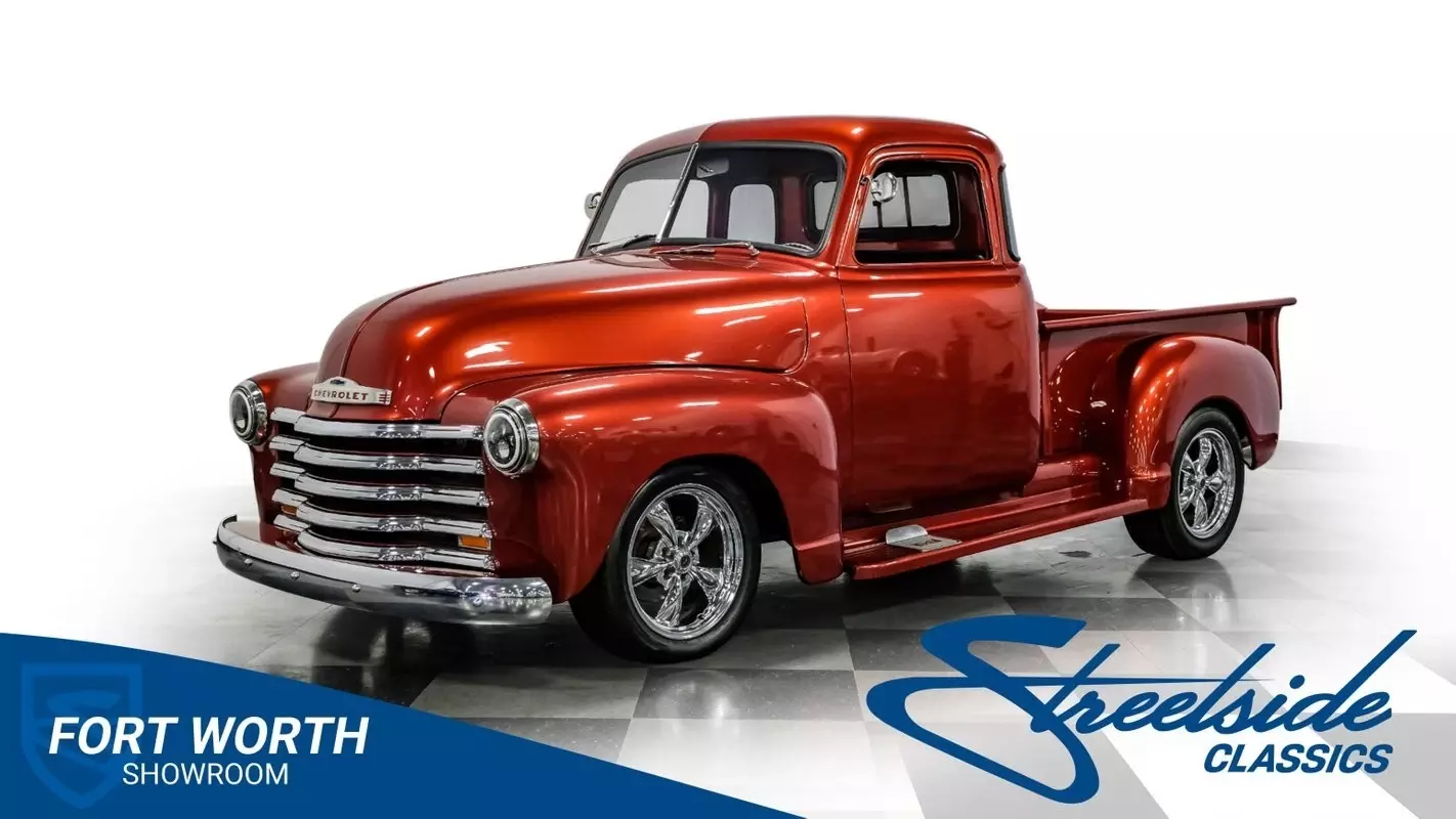 Cool 5-Window! 383 Stroker V8, Auto Trans, Disc Brakes, Custom Paint & Interior! 1950 Chevrolet 3100 5 Window Pickup