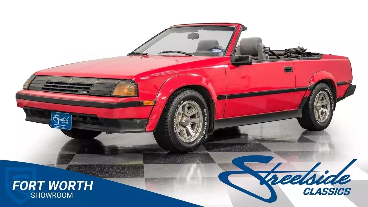 Cool 80's Import Drop Top! Clean Survivor w/ Believed 123k Orig Miles, 2.4L, Aut 1985 Toyota Celica GTS Convertible