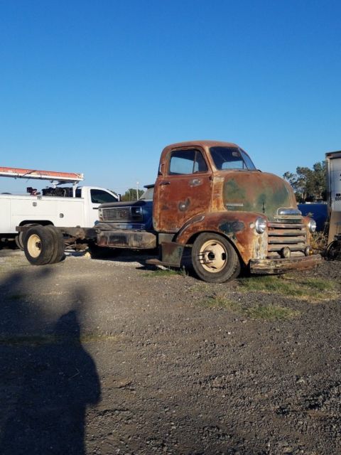 Cool Custom 1952 Chevy Cabover Coe Rat /Shop/ Car / Bike hauler Kustom Hotrod 1952 Chevrolet Other Pickups COE Cabover