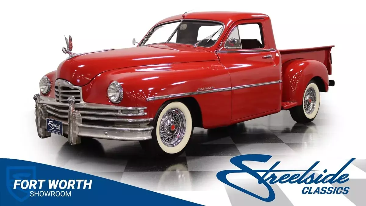 Cool Custom Build with Studebaker Bed! 327 Straight 8, 3 Speed 1949 Packard 23rd Series Custom Pickup