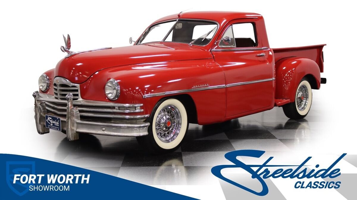 Cool Custom Build with Studebaker Bed! 327 Straight 8, 3 Speed Manual 1949 Packard 23rd Series Custom Pickup