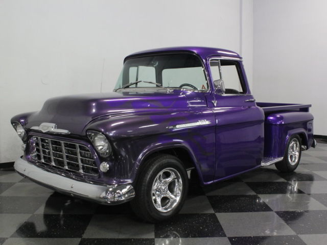 COOL CUSTOM PAINT, 350 V8, TH350 TRANS, UPDATED SUBFRAME, PS, PB W/ FRONT DISC 1956 Chevrolet Other Pickups