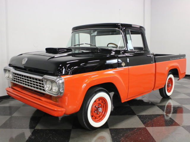 COOL HARLEY-DAVIDSON LOOK, COMES WITH A 292 V8 AND 4 SPEED MANUAL, FUN RIDE! 1959 Ford F-100