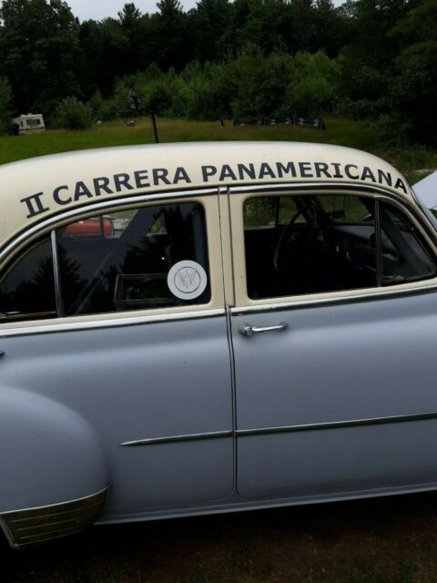 cool historic tribute race car, rust-free from California, complete roll cage 1951 Chevrolet Deluxe