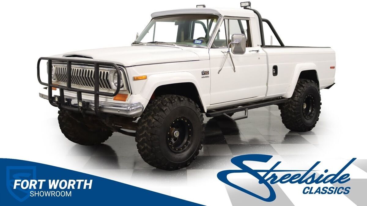 Cool Jeep Pick Up! GM Crate 350 V8, TH400 Auto, A/C, PS, PB w/ Frt Disc, 4X4! 1978 Jeep J10 4x4