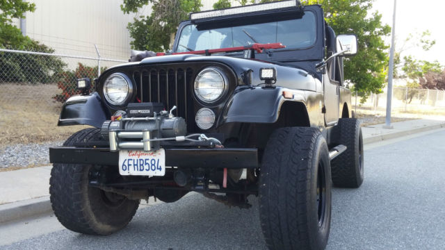 Cool Looking Lifted 4x4 CJ7 Off-roader! 1984 Jeep CJ CJ7