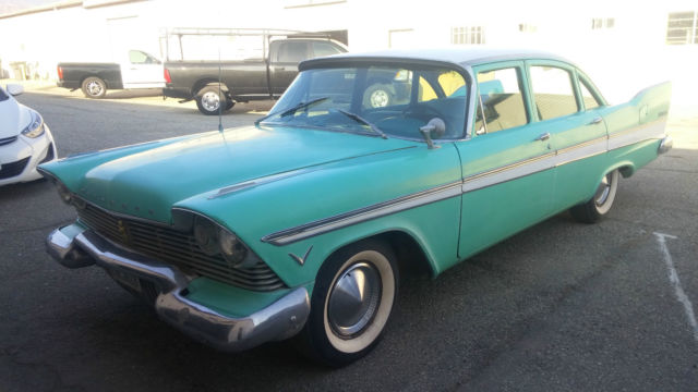 Cool Looking V8 Belvedere! California Car! Factory A/C! NO RESERVE! 1957 Plymouth Belvedere Sportone