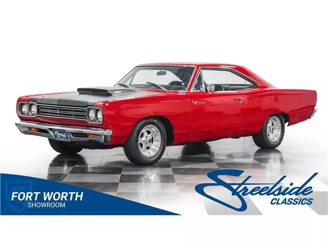Cool Mopar! 383 V8, 4 Speed Manual, Pwr Steering, Frt Disc Brakes, Sharp Color C 1969 Plymouth Road Runner