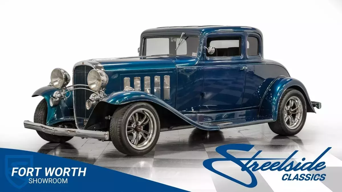 Cool Olds 5-Window Street Rod! 6.0L LS2 V8, Auto, A/C, Leather, Coilover Susp'n, 1932 Oldsmobile F32 Sport Coupe Restomod