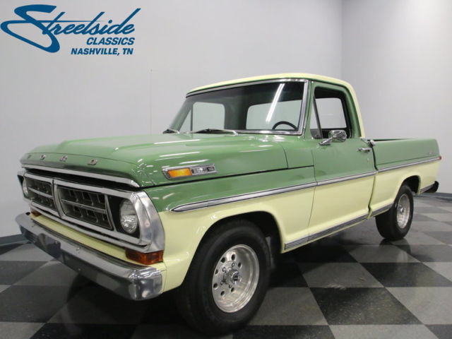 COOL ORIGINAL COLOR COMBO, UPGRADED 400CI V8, AUTO, FRONT DISCS, NICE PICKUP! 1970 Ford F-100