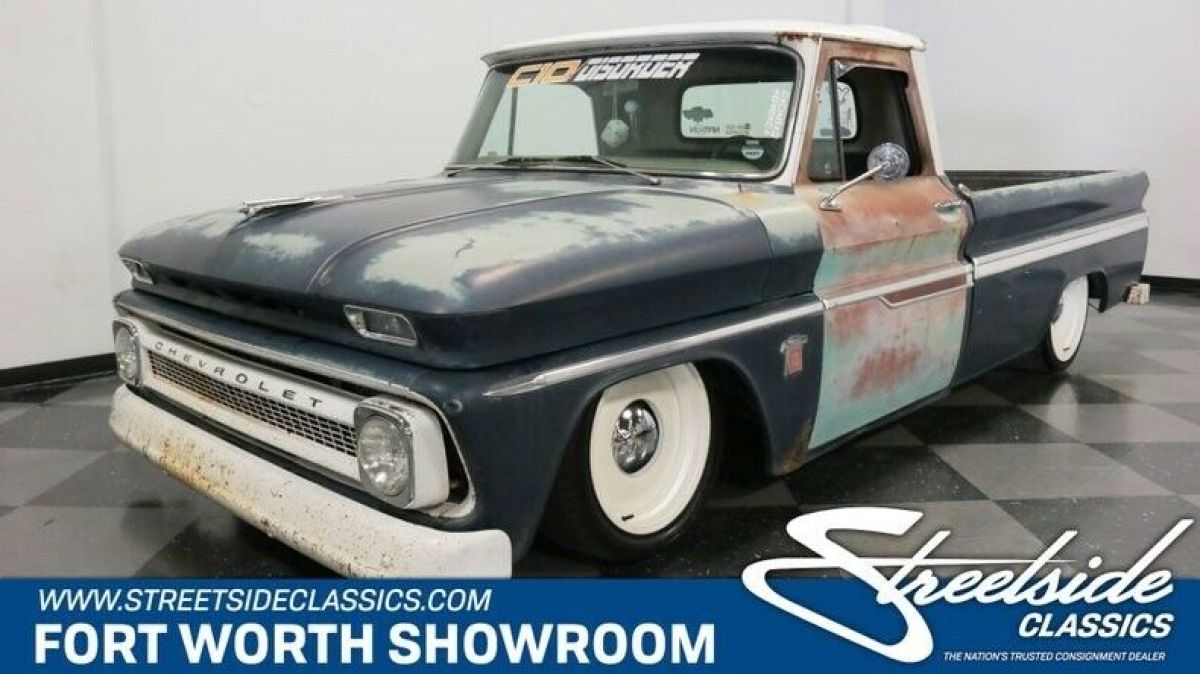 Cool Patina Style Ride w/ Airbags & Fuel Inj Vortec V8, Auto, PS/B, Frt Discs 1964 Chevrolet C-10 Patina Restomod
