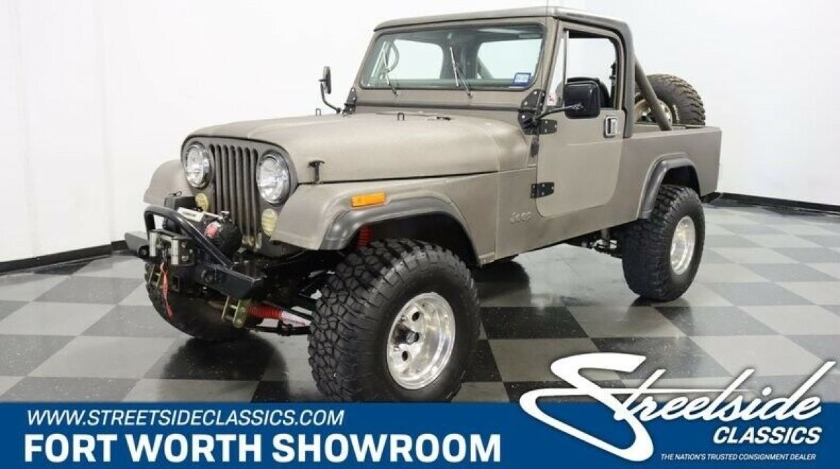 Cool Scrambler! Strong Running 304 V8, 4 Spd Manual, A/C, PS, Front Disc, Slick! 1983 Jeep CJ Scrambler