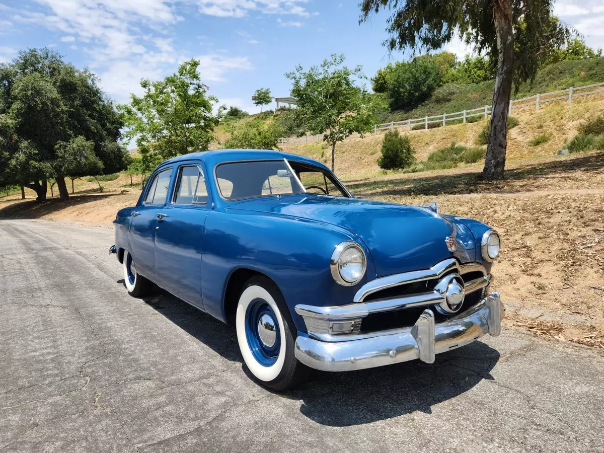 Cool Shoebox Fordor Sunday cruiser! Like Lincoln Mercury Lead Sled 1950 Ford Deluxe Custom