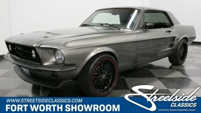 Cool Sinister Build, Built to Drive! 3.8L V6 w/ EFI, Auto, A/C, Long Spec Sheet 1967 Ford Mustang Restomod