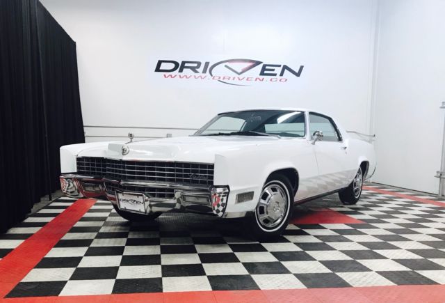 Cool slick top Cadillac Eldorado fresh Paint and Leather 429 V8 Nice! VIDEO 1967 Cadillac Eldorado