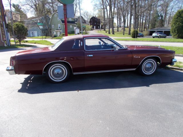 Cordoba from Pennsylvania 44230 Miles. Ready to Drive & go to Cruise Nights 1975 Chrysler Cordoba
