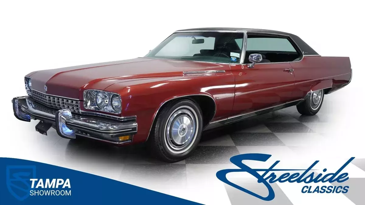 CORRECT 455 V8 TH400 AUTO COLD A/C GORGEOUS INTERIOR ORIGINAL COLORS LOADED WITH 1973 Buick Electra 225 Custom Limited
