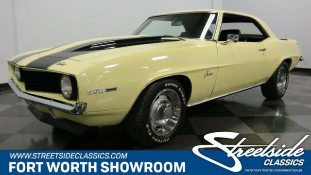 Correct Factory Butternut Yellow, 350 V8, 4 Spd Man, PS/B w/ Front Discs, Sharp! 1969 Chevrolet Camaro --