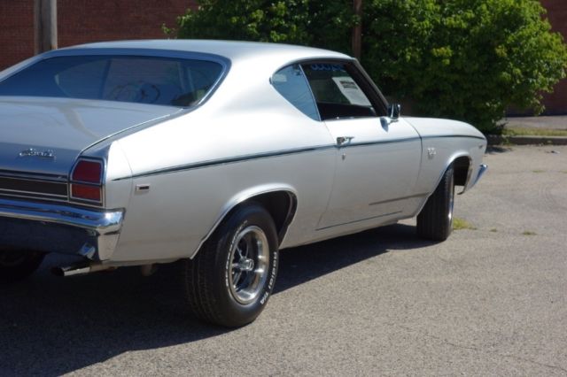 1969 Chevrolet Chevelle REAL SS396-REAL L CODE-FACTORY CODE 69-CORTEZ SILV - photo 9