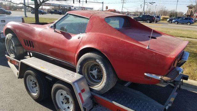 Corvette 1968 Big block 390HP 427 4 speed car 1968 Chevrolet Corvette