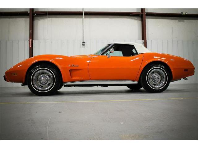CORVETTE CONVERTIBLE 6722 MILES SURVIVOR NCRS BLOOMINGTON GOLD!!! 1975 Chevrolet Corvette --
