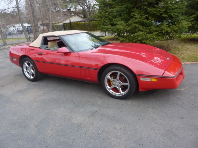 Corvette convertible only 48K MAKE OFFER! 1985 1986 1988 1970 chevelle Z28 1987 Chevrolet Corvette