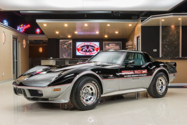 Corvette L82 Pace Car, 27k Actual Miles, Rare 4-Speed, Full # Matching, 1 of 202 1978 Chevrolet Corvette Pace Car