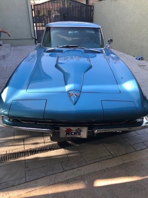 corvette stingray coupe 1965 Chevrolet Corvette blue