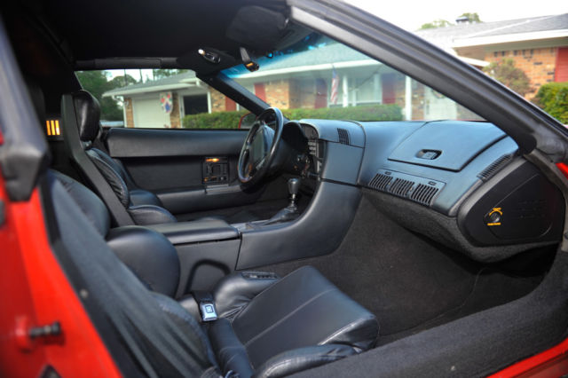 1991 Chevrolet Corvette Red, Black Interior - photo 10