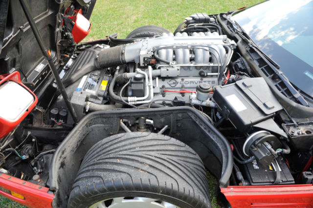 1991 Chevrolet Corvette Red, Black Interior - photo 3