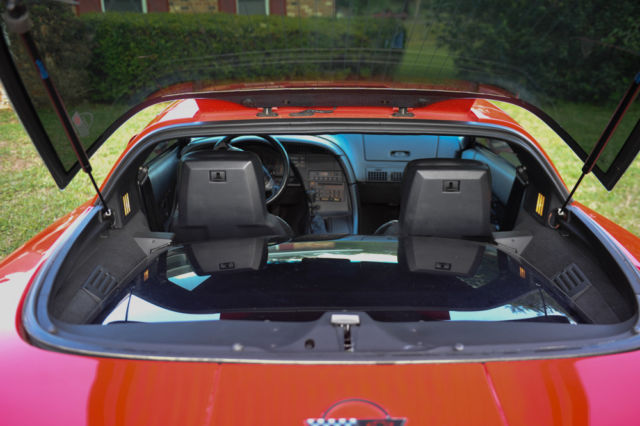 1991 Chevrolet Corvette Red, Black Interior - photo 5