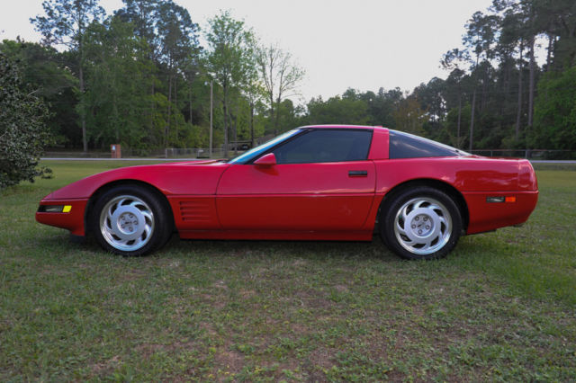 1991 Chevrolet Corvette Red, Black Interior - photo 6