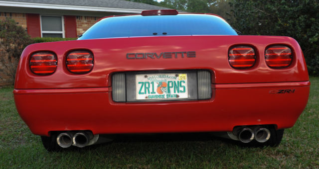 1991 Chevrolet Corvette Red, Black Interior - photo 8