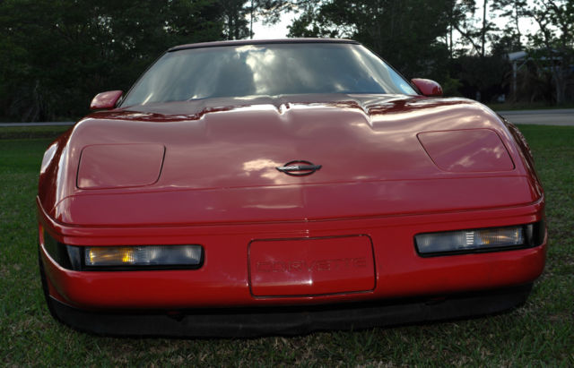 1991 Chevrolet Corvette Red, Black Interior - photo 9