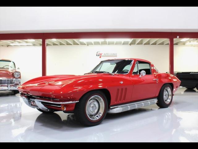 Coupe 327 L79 4Speed Frame Off Side Pipe Split Window C2 AC Power Disc 1966 1967 1965 Chevrolet Corvette