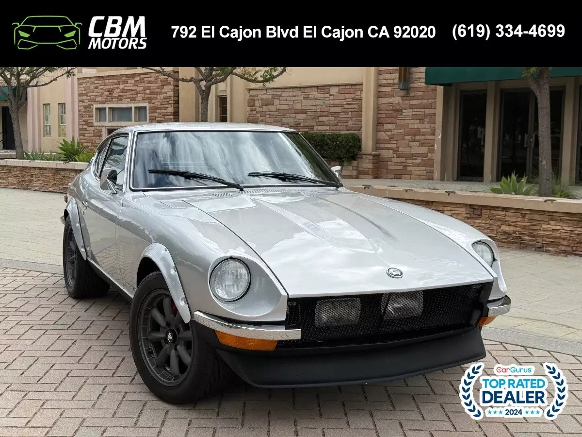 Coupe 49,269 Miles Silver 6 Cyl 1973 Datsun 24OZ Coupe