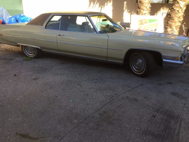 Coupe De Ville 1972 CADILLAC, 2 door 1972 Cadillac DeVille DE VILLE