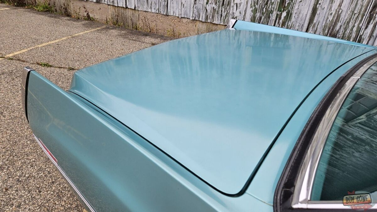 1972 Cadillac DeVille 472 V8 Mostly Original Adriatic Blue Poly Paint Rust Free - photo 13