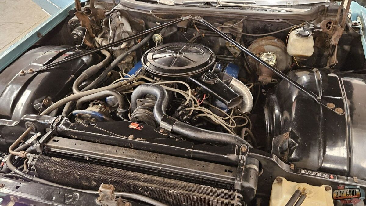 1972 Cadillac DeVille 472 V8 Mostly Original Adriatic Blue Poly Paint Rust Free - photo 5