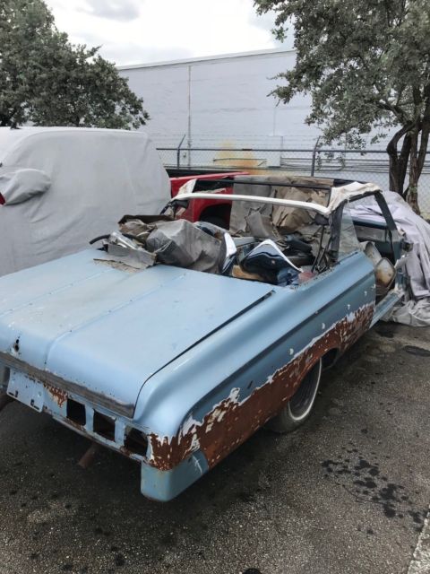 Covertable to be restored 1964 Dodge Polara