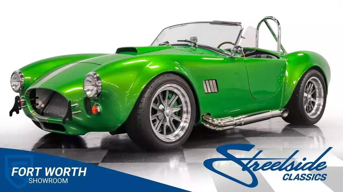 Coyote 5.0L V8, Tremec 5 Spd Manual, R&P, Wilwood Disc Brakes, Coilovers, Custom 1965 Shelby Cobra Factory Five Mark IV