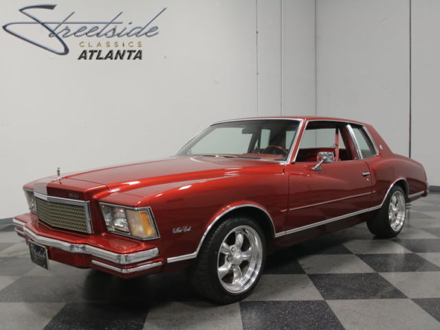CRATE 350 V8, 4BBL, DUAL EXHAUST, FRESH PAINT/INTERIOR, TORQUE THRUSTS, CLEAN!! 1978 Chevrolet Monte Carlo
