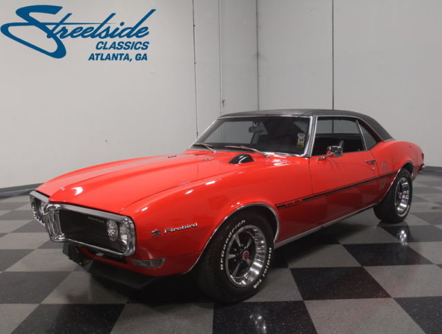 CRATE 350 ZZ4 V8, AUTO, 4 DISCS PWR BRAKES/STEERING, R134 A/C, SLICK PAINT!!! 1968 Pontiac Firebird Restomod