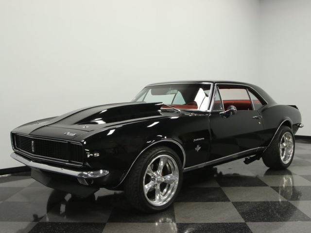 CRATE 454 V8, 4 SPEED, GORGEOUS INTERIOR & PAINT, PB W/FRNT DISCS, MEAN MACHINE! 1967 Chevrolet Camaro RS