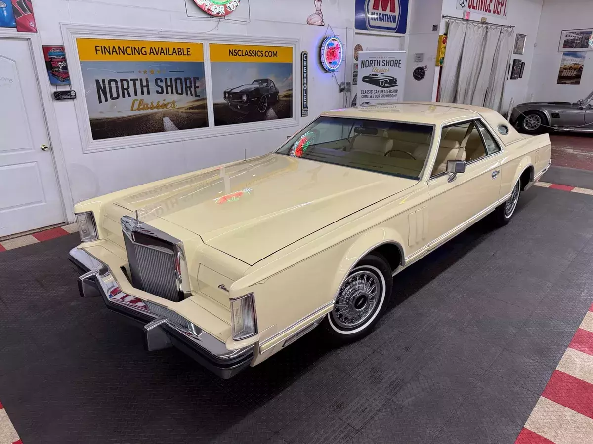 Cream Lincoln Mark V with 36,369 Miles available now! 1979 Lincoln Mark Series - VERY LOW MILES - CLEAN SOUTHERN CAR -SEE VIDEO