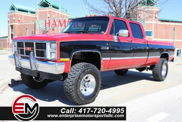 Crew Pickup 4x4 Automatic 1988 GMC Sierra 3500 Sierra Classic