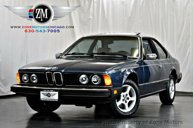 CSI AUTOMATIC 6 Series 2 dr Automatic Gasoline 3.2L STRAIGHT 6 Cyl BLUE 1984 BMW 6-Series CSI AUTOMATIC