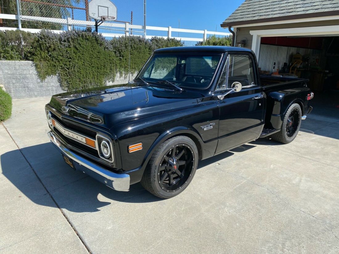 CST, Recent Frame-Off Restoration, LS Style Fuel Injection, Desirable Step Side 1969 Chevrolet C-10