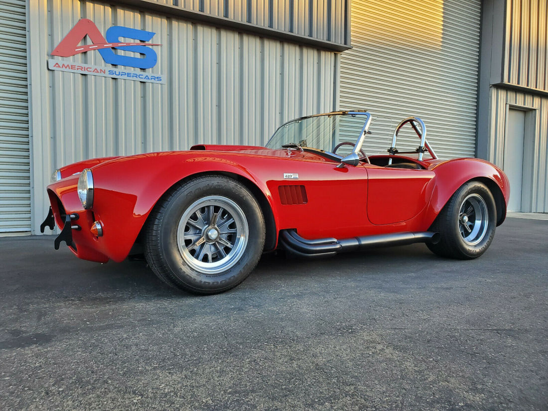 CSX Cobra! Ford 428ci FE Big Block V8, Tremec TKO 5-Speed Manual, Low Miles! RED 1965 Shelby Cobra CSX