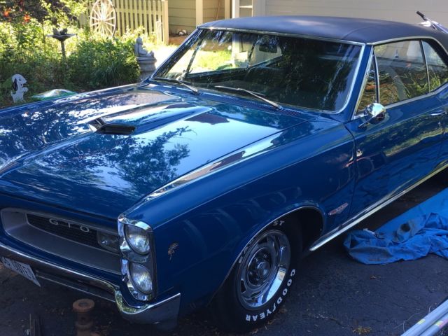 Cubbie Blue 1966 GTO - Tri Power, manual, awesome condition, low reserve. 1966 Pontiac GTO Tr Power
